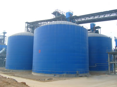 思礼镇水泥钢板库改造